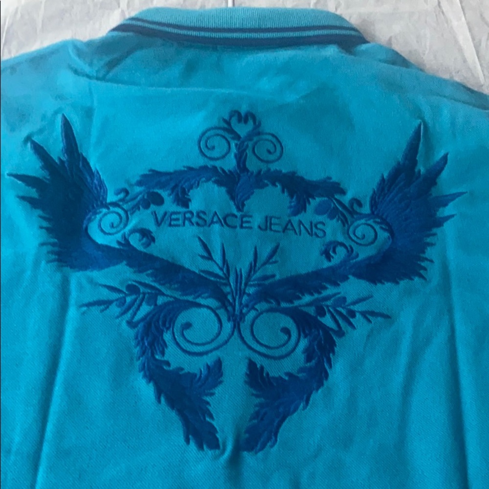 VERSACE JEANS LARGE SIZE BLUE EXCELLENT CONDITION